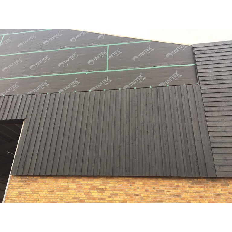 Elephant Gevelbekleding Board &amp; Batten Lodgepole Pine Zwart Breed